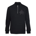 Chrome Hearts Back Cross Pullover Hoodie - Black - front view