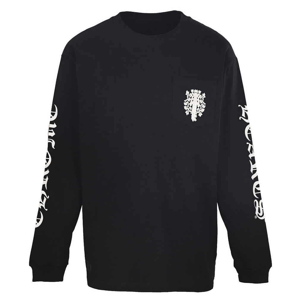 Chrome Hearts Sword Graphic Long-Sleeve T-Shirt II - Black - front view