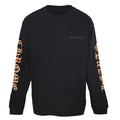 Chrome Hearts Sword Graphic Long-Sleeve T-Shirt - Black and Orange - front view