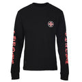 Chrome Hearts Floral Script Long-Sleeve T-Shirt - Black - front view