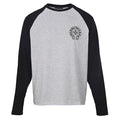 Chrome Hearts Front and Back Horseshoe Long-Sleeve T-Shirt - Gray and Black - front view