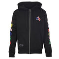 Chrome Hearts Multicolor Cross Print Zip-Up Jacket - Black - front view