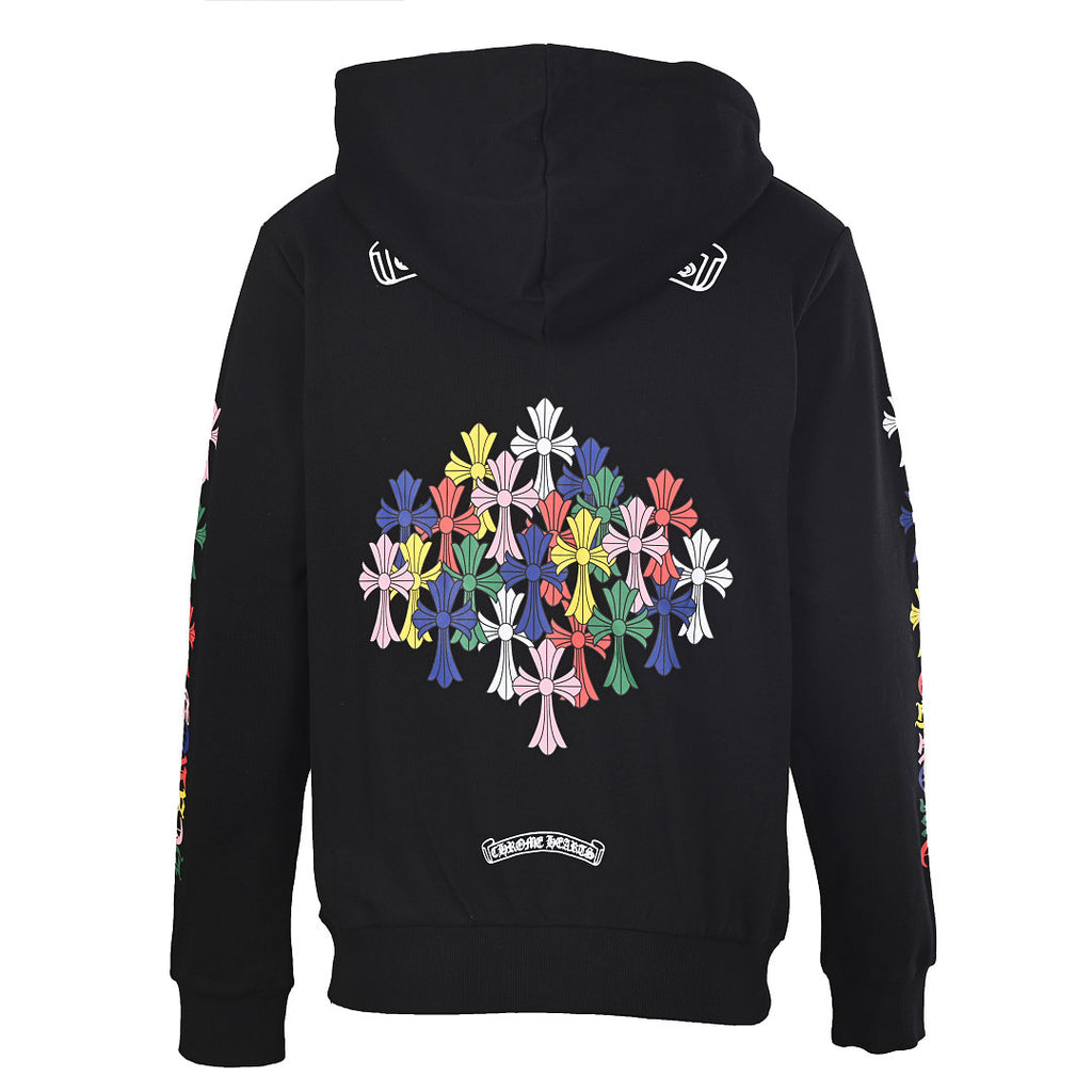 Chrome Hearts All-Over Cross Jacket - Black - back view