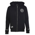 Chrome Hearts Cuff Script Jacket - Black - front view