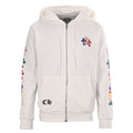 Chrome Hearts All-Over Cross Jacket - White - front view