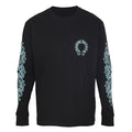 Chrome Hearts Scroll Graphic Long-Sleeve T-Shirt - Black - front view
