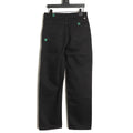 Dior Embroidered Trousers - Black front view