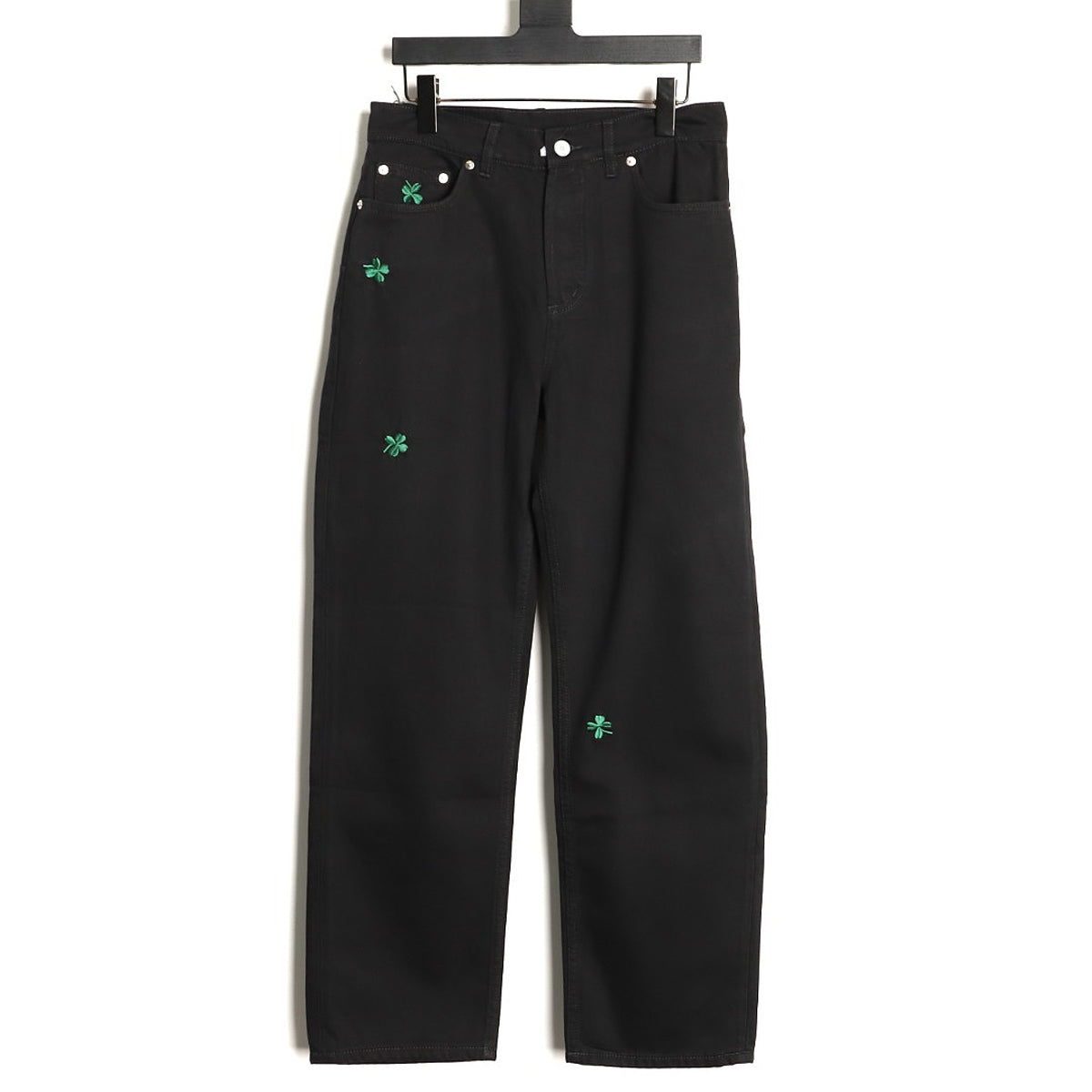 Dior Embroidered Trousers - Black back view