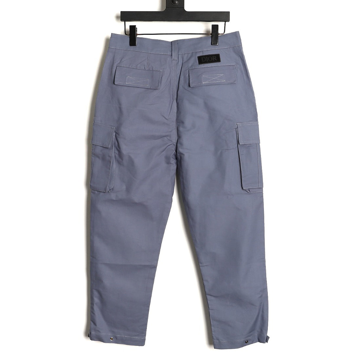 Dior Cargo Pants - Blue front view