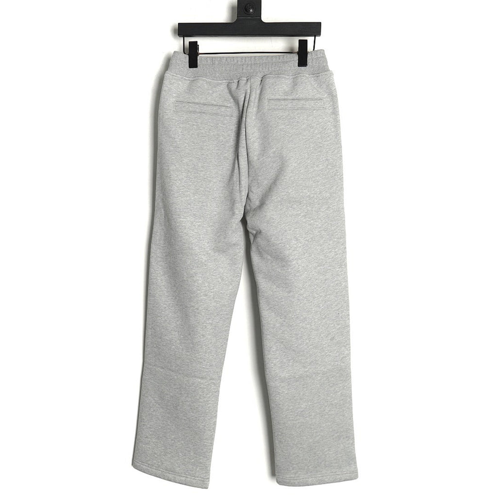 Dior Side-Stripe Track Pants - Gray back view