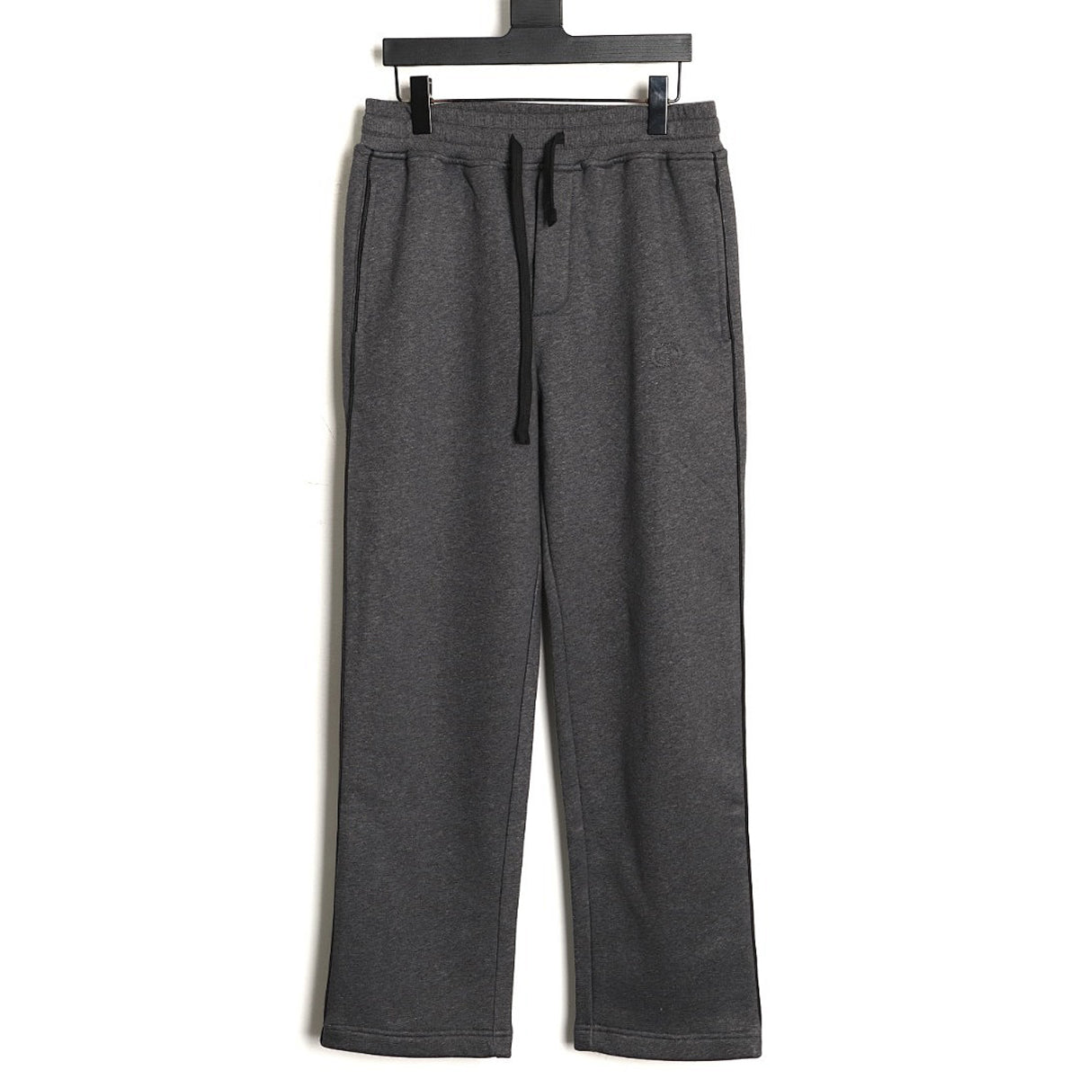 Dior CD Icon Straight-Leg Pants - Gray front view