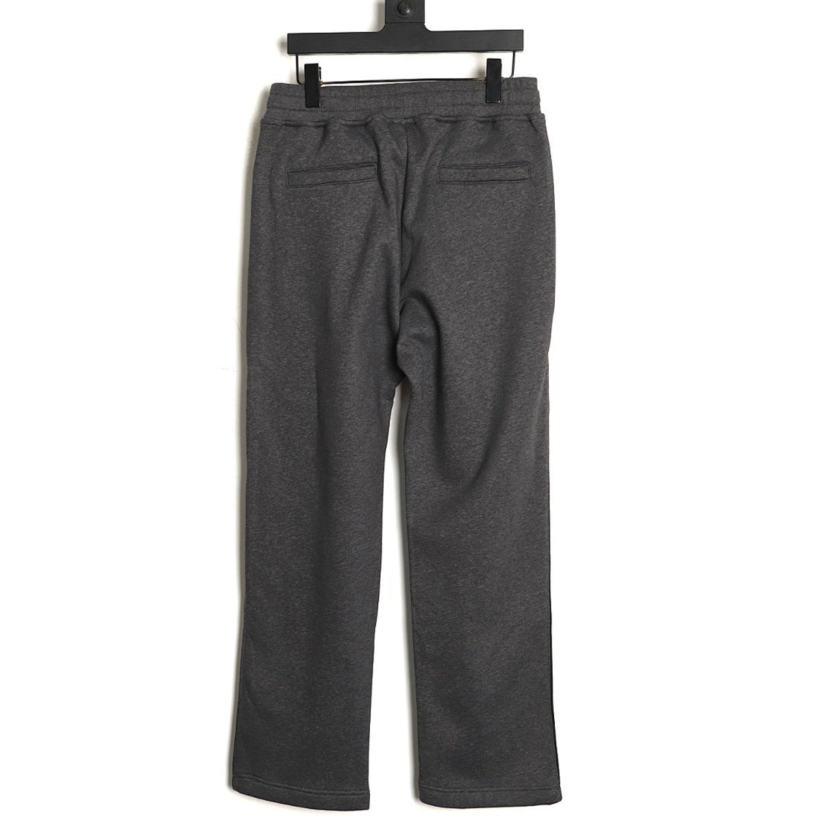 Dior CD Icon Straight-Leg Pants - Gray back view