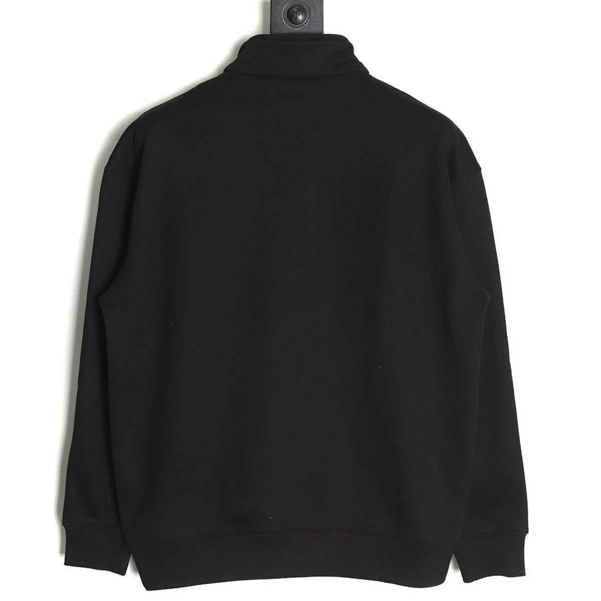Dior CD Half-Zip Sweatshirt - Black back view