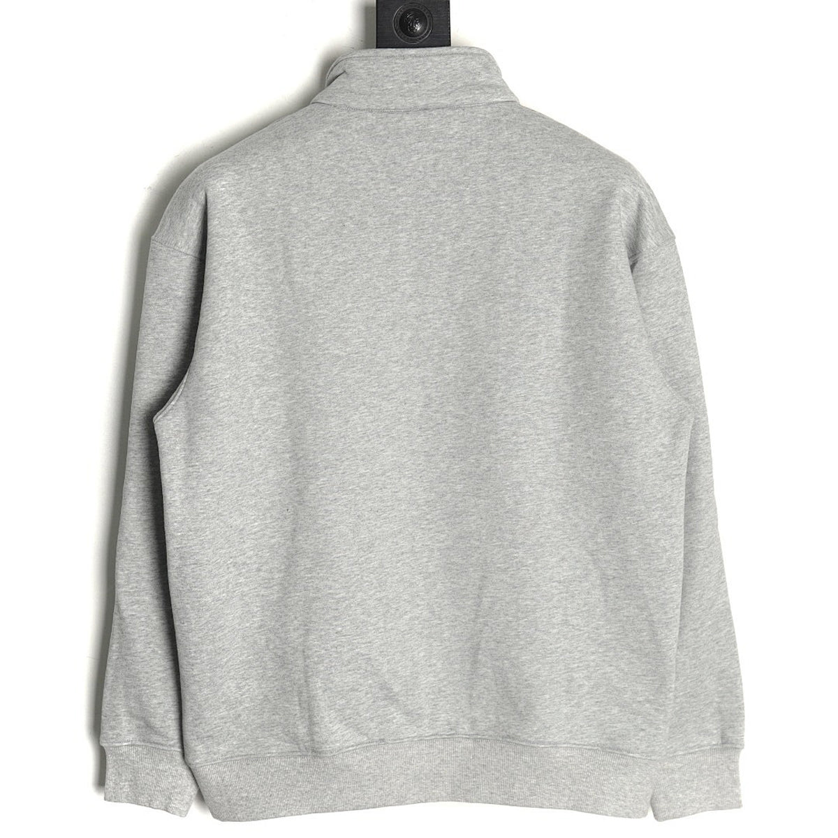 Dior CD Half-Zip Sweatshirt - Gray back view