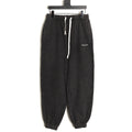 Dior Logo Jogger Pants - Black front view