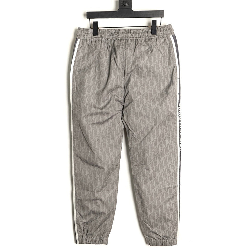 Dior Oblique Track Pants - Gray front view