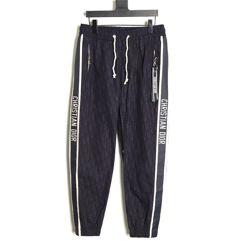 Dior Logo Track Pants - Navy back view