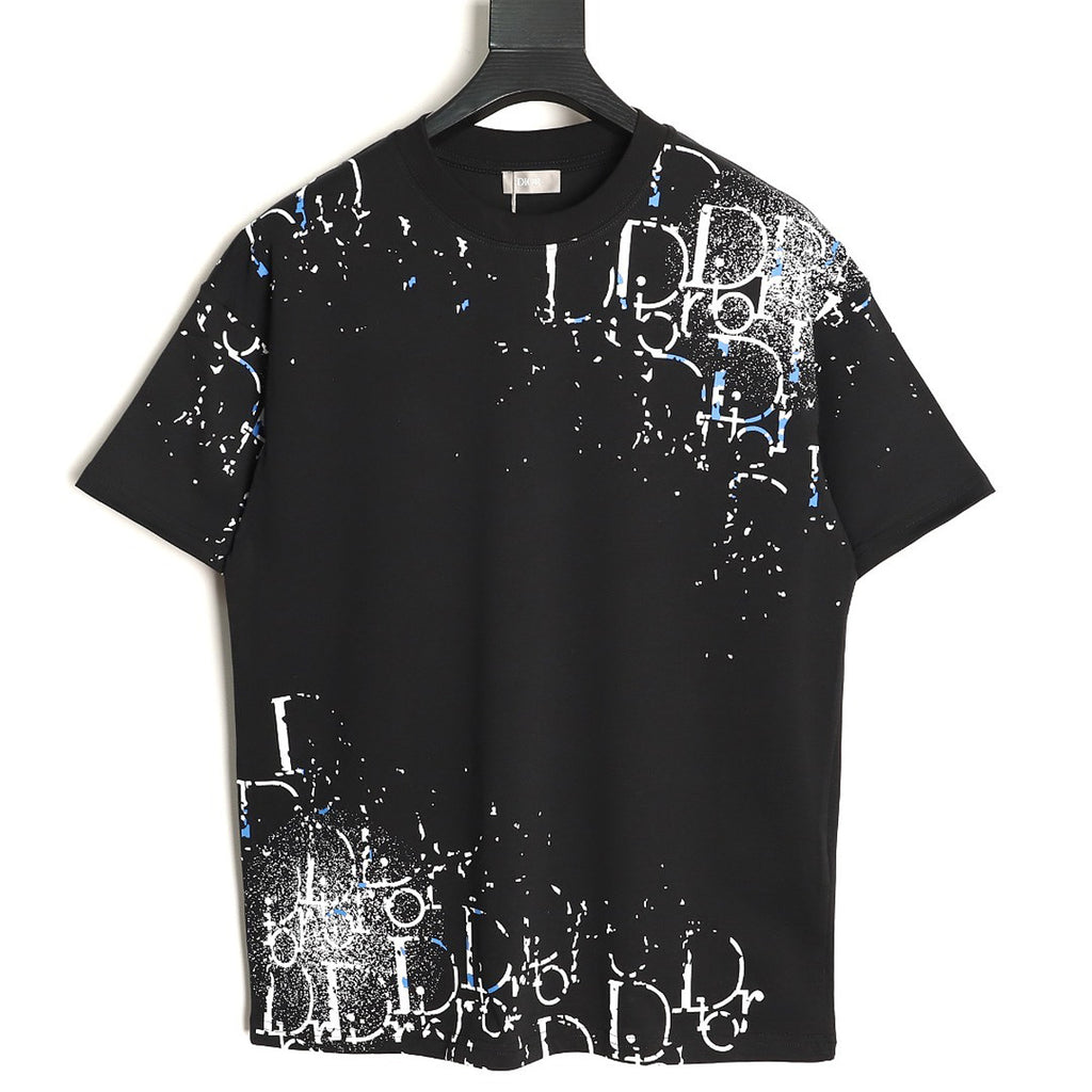 Dior Graphic Logo T-Shirt - Black front view