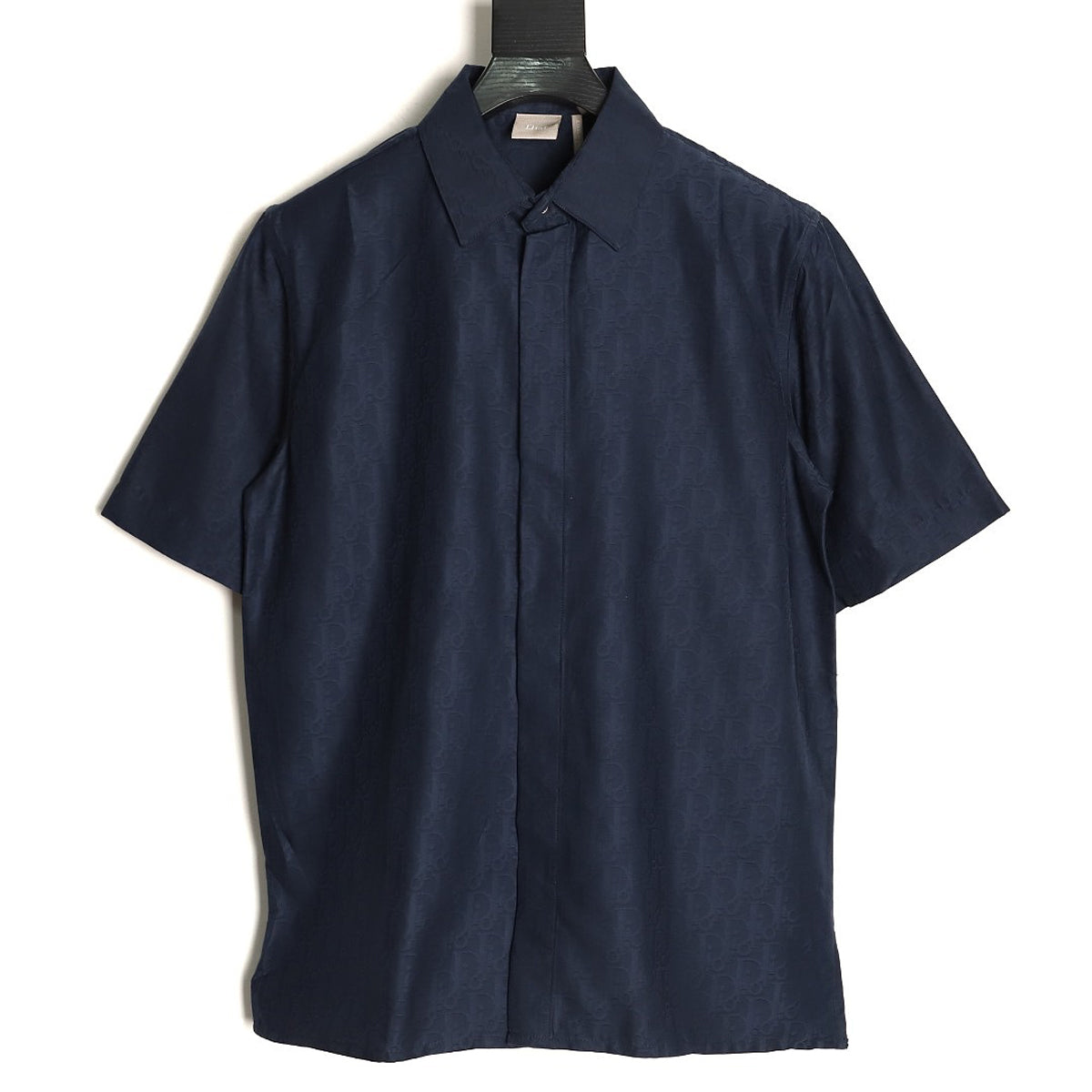 Dior Short-Sleeve Shirt - Navy front view