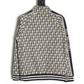 Dior Oblique Zip Jacket - Beige front view