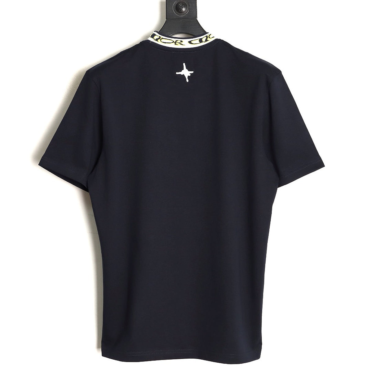 Dior Logo-Collar T-Shirt - Black front view