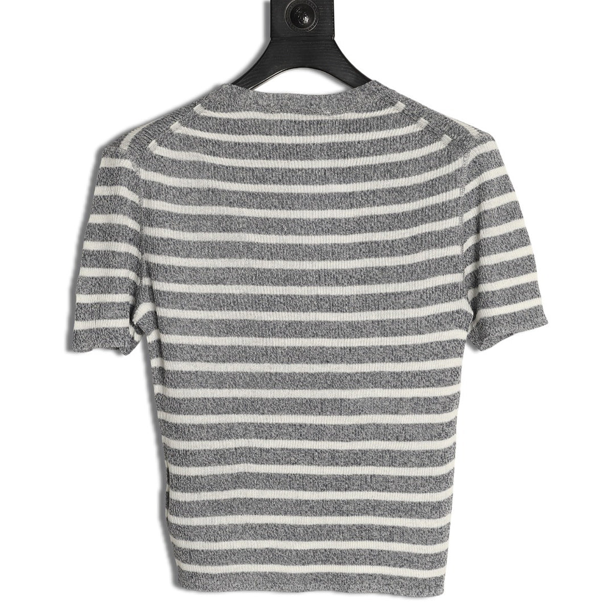Dior Striped Logo T-Shirt - Gray back view