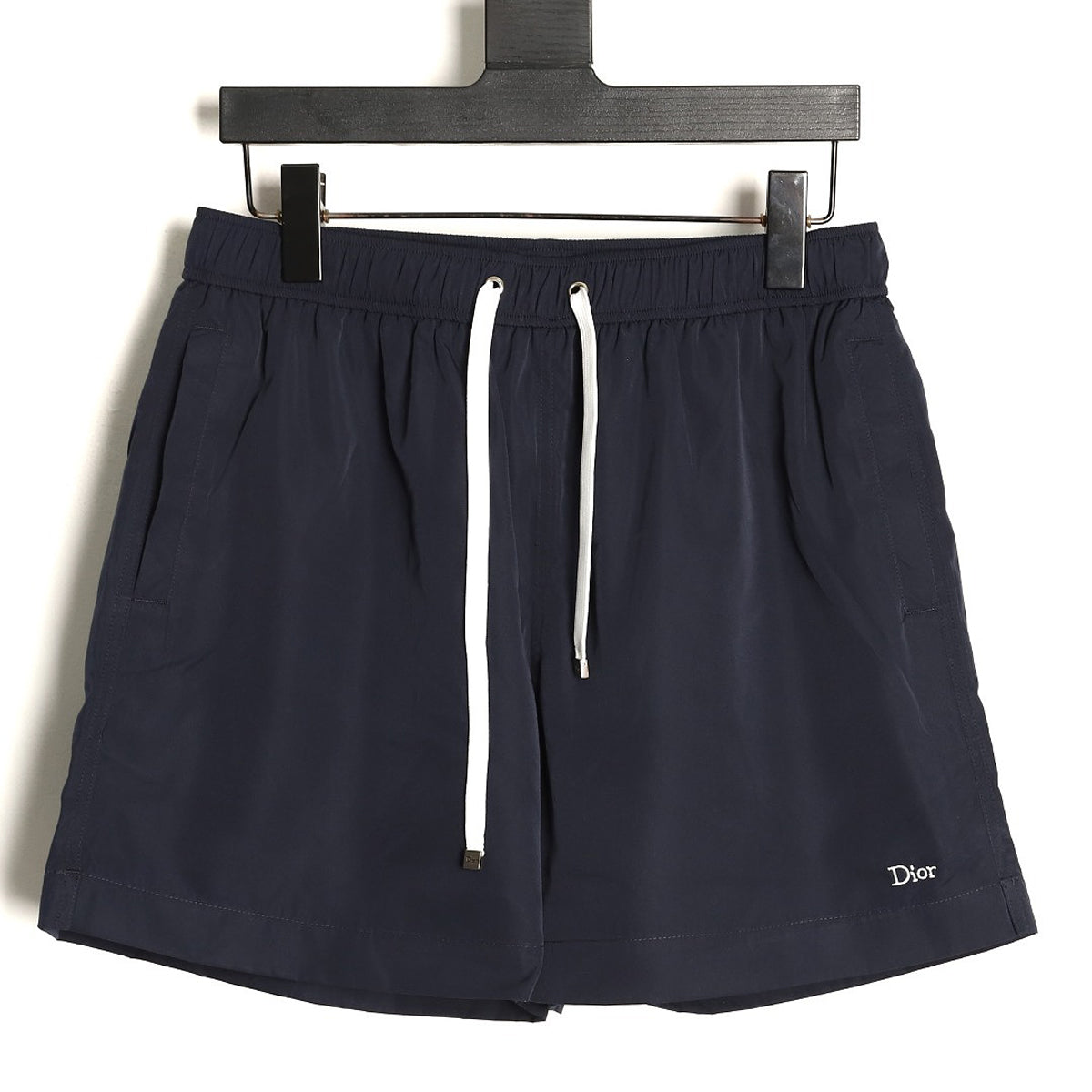 Dior Drawstring Shorts - Navy front view
