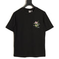 Dior Floral Logo T-Shirt - Black front view