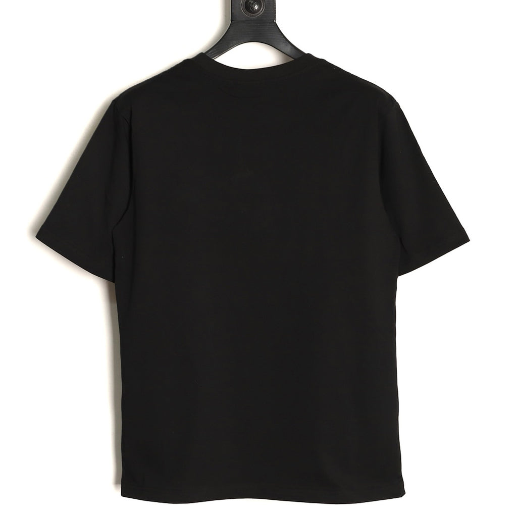 Dior Floral Logo T-Shirt - Black back view