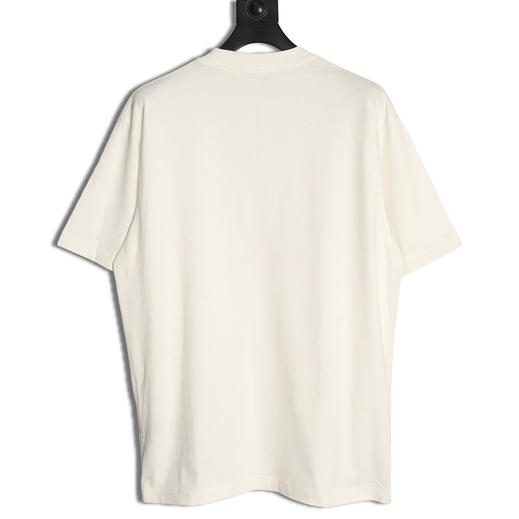 Dior Multicolor Logo T-Shirt - White front view