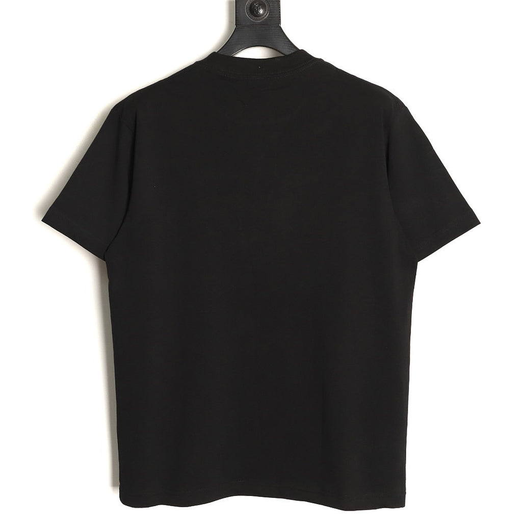 Dior Multicolor Logo T-Shirt - Black front view