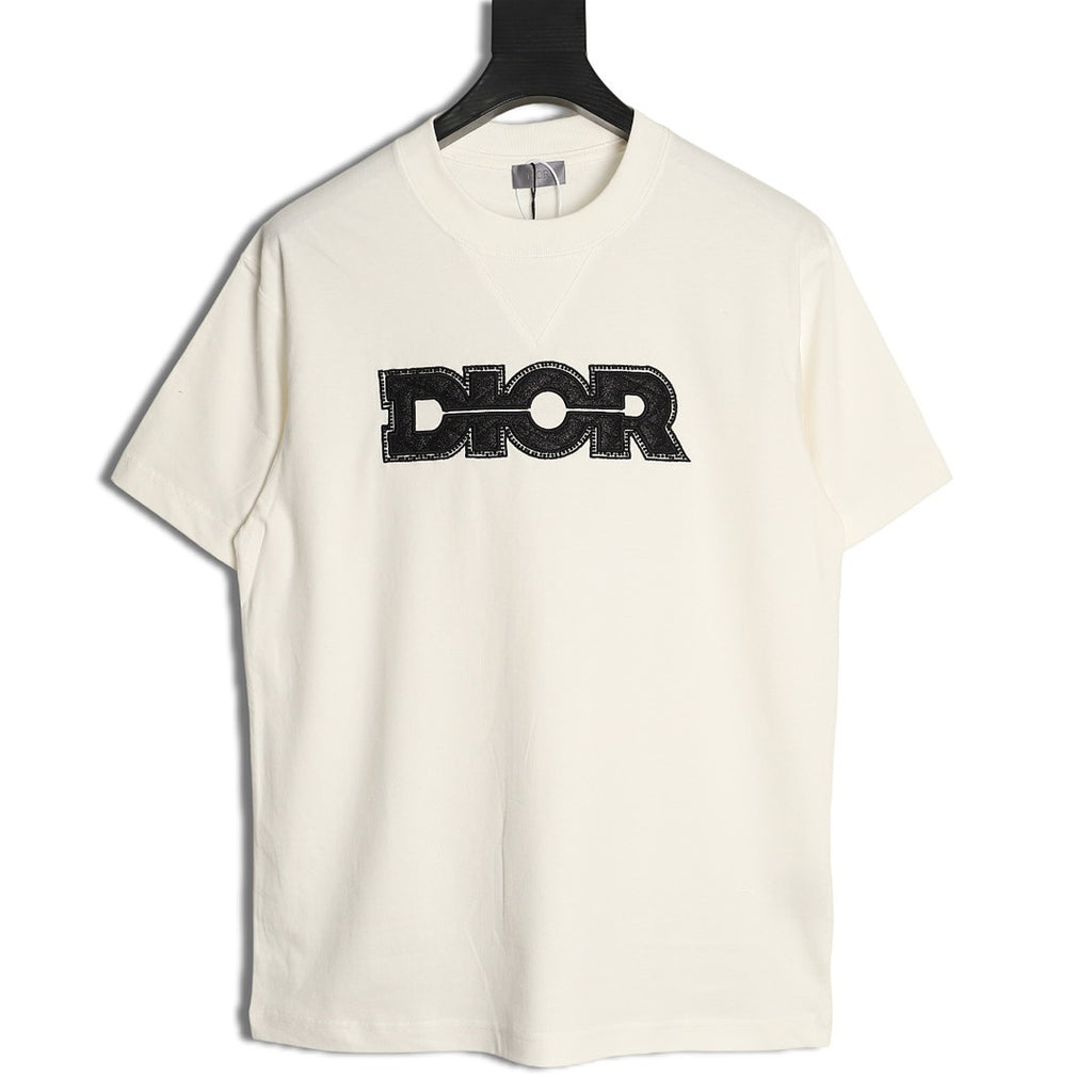 Dior Statement Logo T-Shirt - White front view