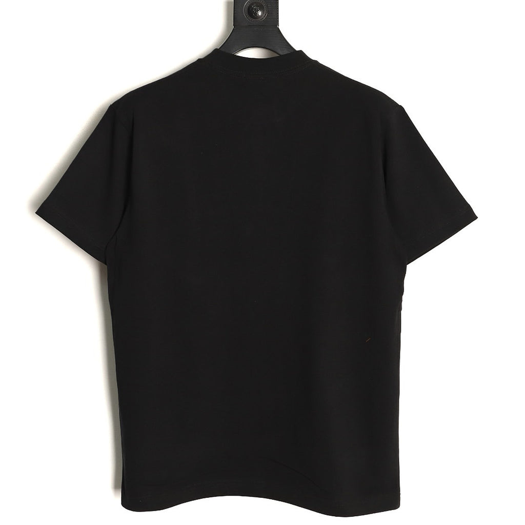 Dior Tonal Logo T-Shirt - Black back view
