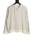 Dior Oblique Knit Zip Hoodie front