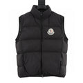 Moncler Alma Stand-Collar Down Vest - Black - front view