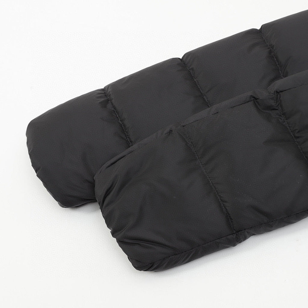 Moncler Hermifur Women's Belted Short Down Jacket - Black - detail 2