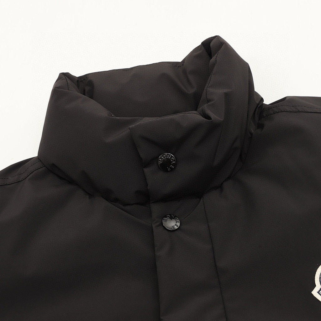Moncler Epine Stand-Collar Down Jacket - Black - detail 1