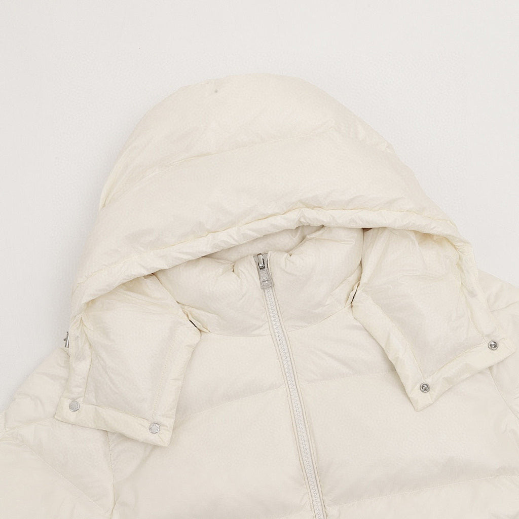 Moncler Couyere Hooded Down Jacket - Ivory - detail 1