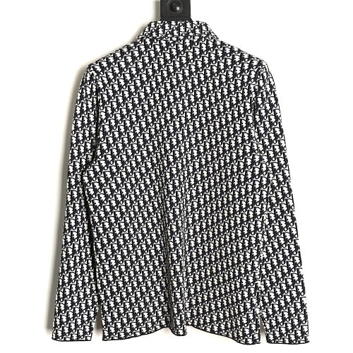 Dior Oblique Jacquard Shirt Jacket back