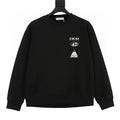Dior 47 Graphic Crewneck Sweatshirt white background front view