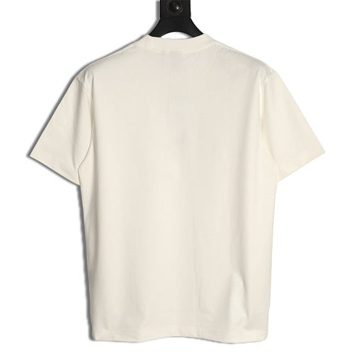 Dior Christian Dior bird print T-shirt ivory back