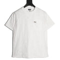 Dior tonal pattern pocket T-shirt white front