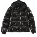 Moncler Glareins Hooded Short Down Jacket - Women's Black - front view